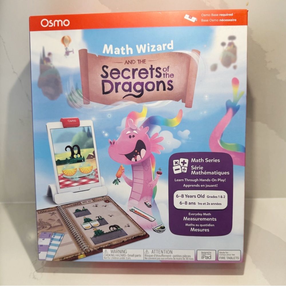 Math Wizard and the Secrets of the Dragons - Pink